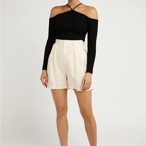 Dissh Linen Bermuda Shorts